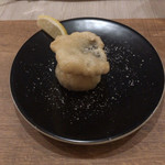フォカッチャディレッコ500 - 本日のフリット。鱧と山芋、イタリアンのお店で頂くと新鮮！
