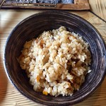 ろばたやき山ろく - 炊き込みご飯