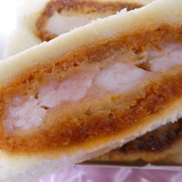 とんかつ まい泉 青山本店 - えびたっぷりエビカツサンド