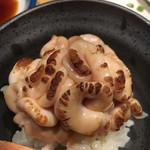 新橋 いっぱし - 焼き白子のリゾット風 シャリなのかな？よくご飯と混ぜていただきます。 本当にリゾットのようにクリーミー。