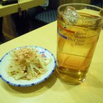 かおる - ウーロンハイとお通し