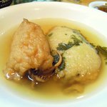 ゲソ巻きとしそ揚げ