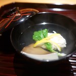 豪龍久保 - 松葉蟹真丈のお椀