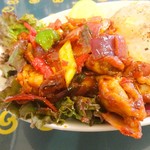 ロイヤルグリーン レストランアンドバー - デビルチキンライス(アップ)