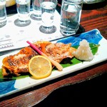 のど黒　炭火焼き