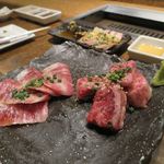 和牛焼肉と冷麺･純豆腐 醍醐 - 松坂牛上カルビ（別注）＋松坂牛の中落ち（別注）