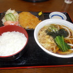 うどん・定食 いづみ屋 - とんかつ定食