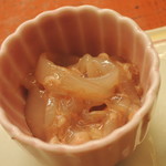 割烹 やました - 烏賊の鯛の塩辛和え