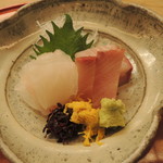 割烹 やました - クエ＋寒ぶり