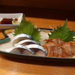 Nihonshu Tachinomidokoro Chame - 〆サバと赤貝