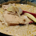 つけ蕎麦 ボンサイ - ごはん入れても美味しいかも。