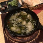 青森うまいもん居酒屋 わやわや - 牡蠣のアヒージョ