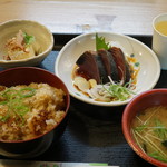 Katsuo Dokoro Bocchiri - かつお飯定食