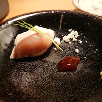 焼鳥 市松 - 比内地鶏のたたき