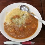 BISTRO Carrot - カレーパスタ380円