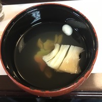 魚庵 千畳敷 - お吸い物！