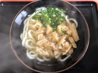 ふくろう茶屋 - きざみきつねうどん400円