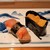 寿司の次郎長 - ウニと赤貝。