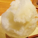 天然かき氷（梨）１１年１０月