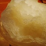 天然かき氷（梨）１１年１０月