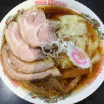 超純水採麺 天国屋 - 2018/12/9限定・昔ながらの街中華そば（全て入り）（1000円）