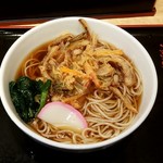 小諸そば - かき揚げそば：390円