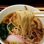 小諸そば - かき揚げそば：390円