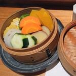 おばんざい だるま - 野菜セイロ蒸し900円