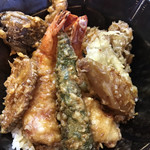 日本料理 大川 - 天丼真上から