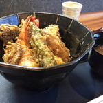 日本料理 大川 - 天丼別角度から