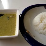 ファームラック - グリーンカレー(通常980円が１周年祭で500円に!!)