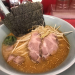 ラーメン山岡家 - 特製味噌ネギらーめん JAFチャーシュー増し