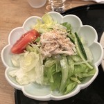 鳥つね自然洞 - コース(サラダ)