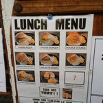 ジョージズ・バーガー - 掲示物