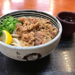 麺処 綿谷 高松店 - 肉ぶっかけ小（420円）_2018年12月