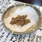 ふじや - 揚げそば、そば煎餅？