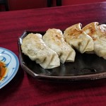 楽々軒 - ジャンボ餃子（500円）