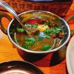 ポラポラ食堂 - マトンスープ¥350
