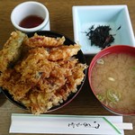海づくし - いわし天丼￥1360-