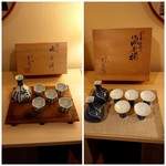 和三條 かた岡 - 酒器が飾られています！