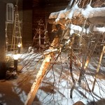 和三條 かた岡 - 個室から見る中庭