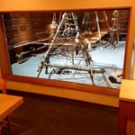 和三條 かた岡 - カウンター席からも中庭が望めます！