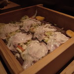 銀座しゃぶ通 - 黒豚