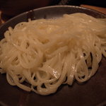 銀座しゃぶ通 - 〆の稲庭うどん