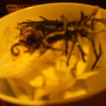 テッチャン鍋 金太郎 - 塩キャベツ～塩昆布が上に