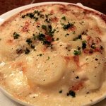ビーボ デイリースタンド - 「じゃがいものグラタン　ブルーチーズ風味」：まろやかでブルーチーズが香しいく、ワインに合う♪