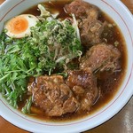 Kagura Ramen - もやし、水菜、ゆで卵、軟骨