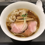 らぁ麺やまぐち - 鶏そば＋鶏ワンタン