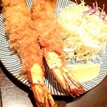 とんかつ檍 - エビフライ単品