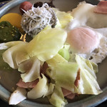 ぶん - ☆181209 卵は、かための半熟♪ちりめんが美味い^_^